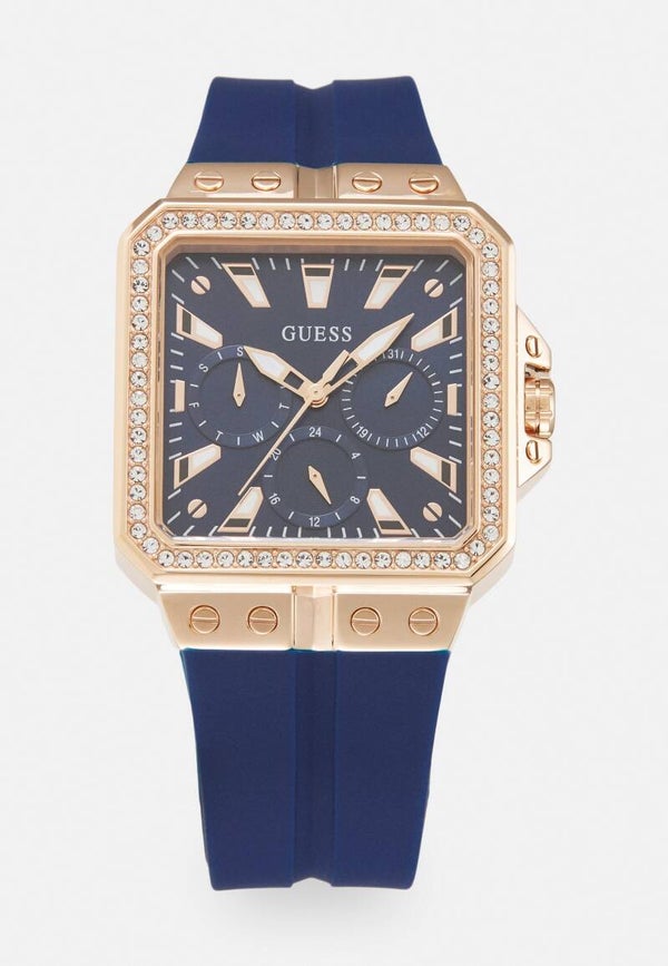 Guess LIBRA - Reloj - rose gold-coloured/blue