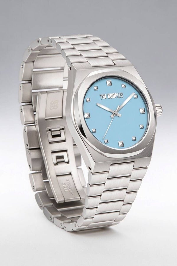 The Kooples WATCH LIGHT BLUE