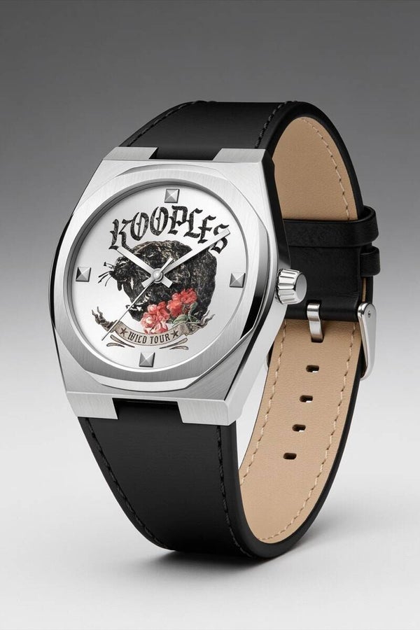 The Kooples WATCH PANTHER LEATHER
