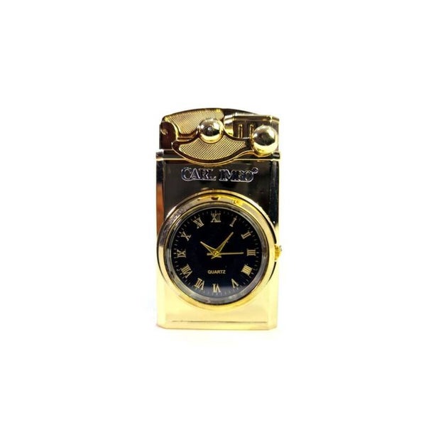 Reloj dorado más ligero CRLi-Encendedor
