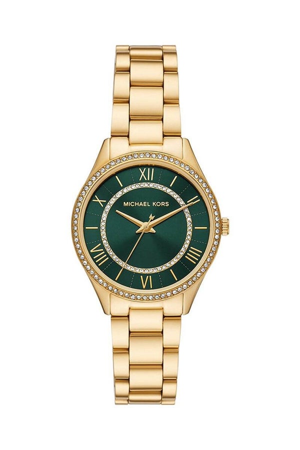 Michael Kors Lauryn Tono Dorado y Verde - MK4737.
