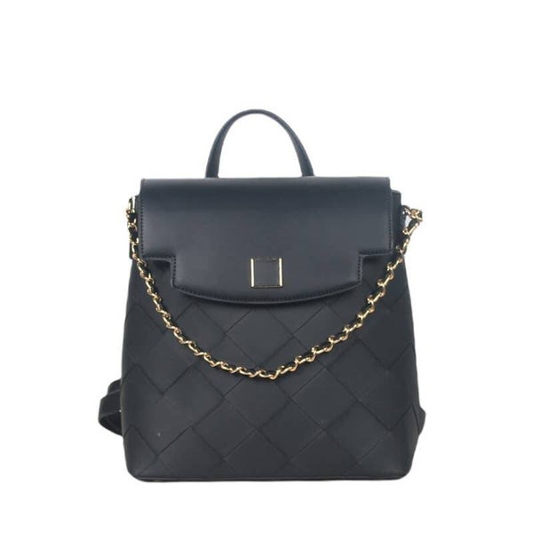 BOLSO MOCHILA CON SOLAPA, POLIPIEL 301