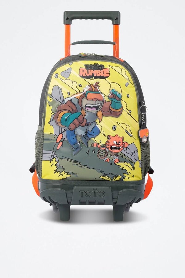 Mochila con ruedas - Amarillo - Rumble