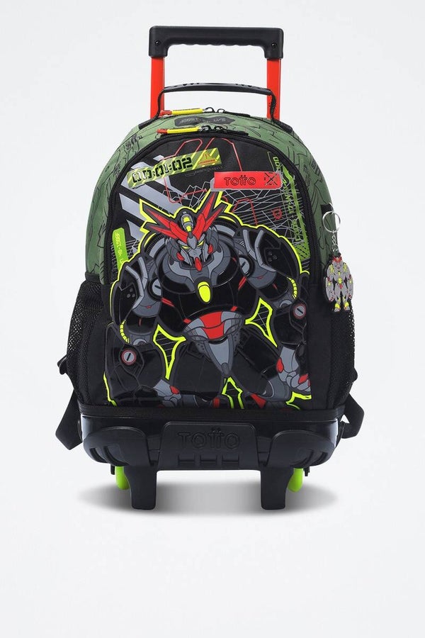 Mochila con ruedas Argon - Verde