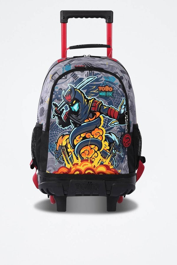 Mochila con ruedas - Gris