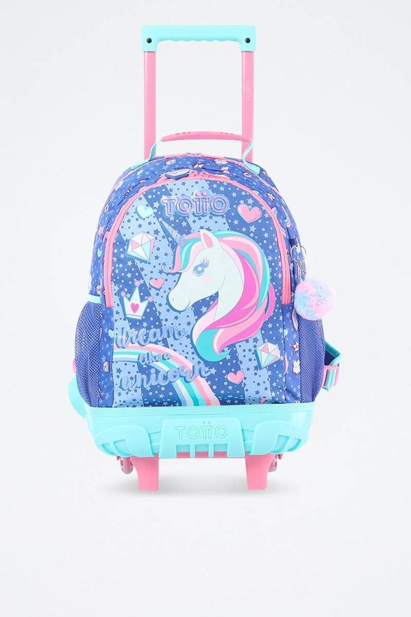 Mochila con ruedas Uniwildy - Violeta