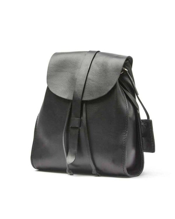 Mochila de piel en Cuoio Black Mod 130