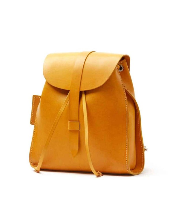 Mochila de piel en Cuoio Yellow Mod 130
