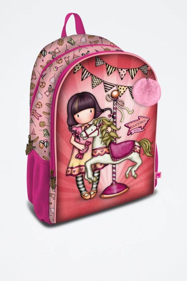 GORJUSS Mochila Santoro’s Carousel - Rosa