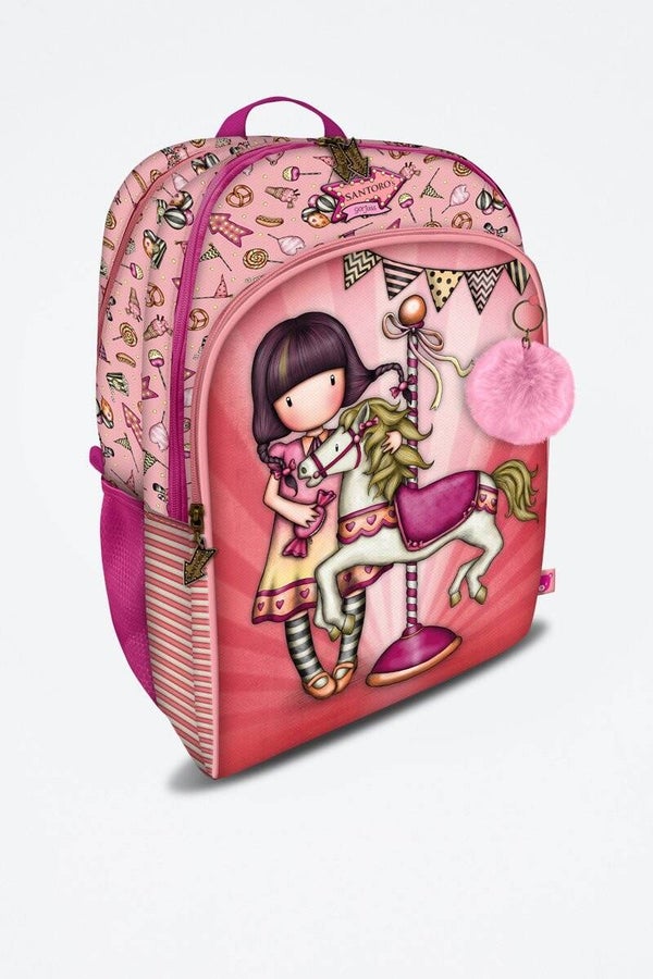 GORJUSS Mochila Santoro’s Carousel - Rosa