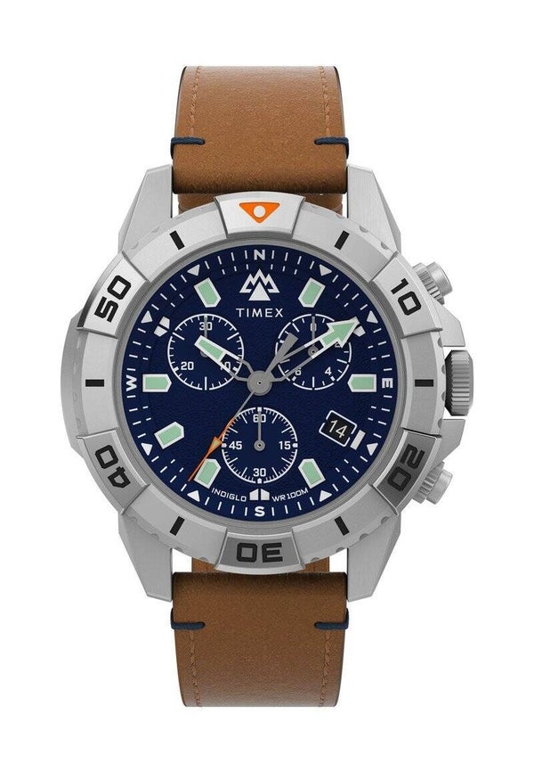 Timex Expedition North Ridge Chronograph Azul y Marrón (Ref. TW2W16300)