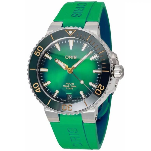 Oris Aquis Date Calibre 400 Bicolor Verde