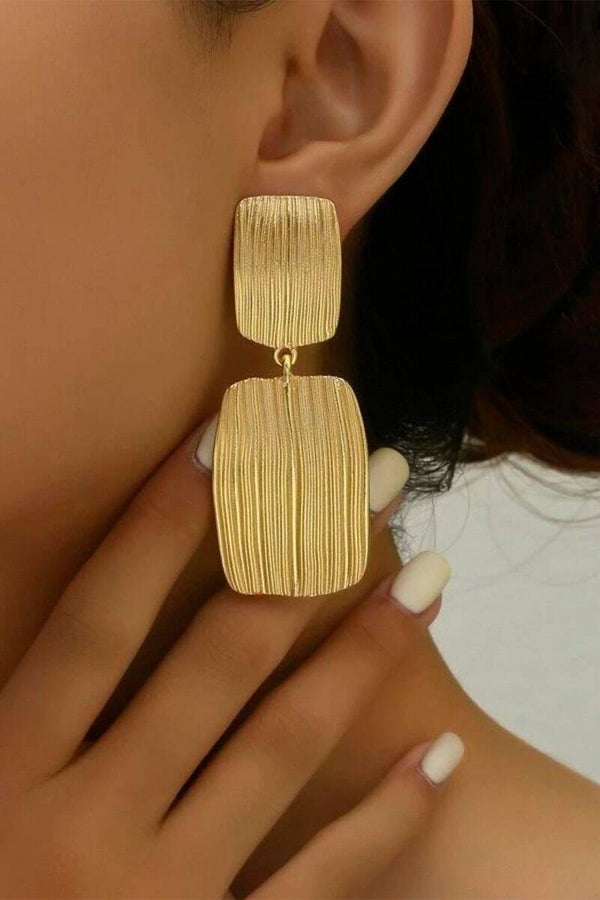 Pendientes - Chapado en oro amarillo