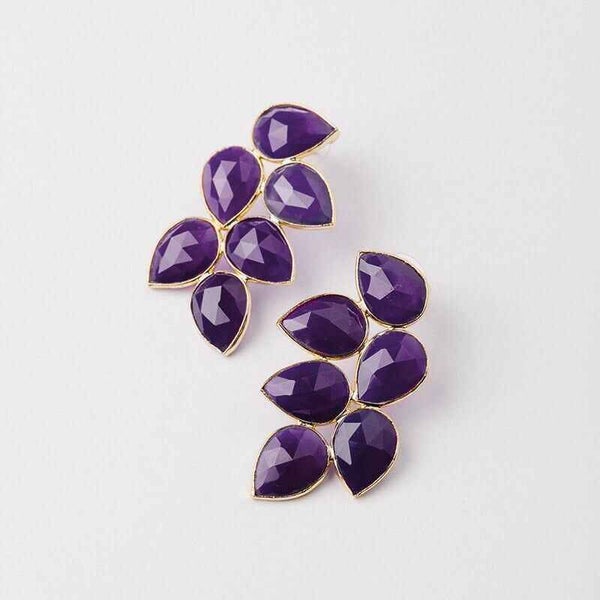 Pendientes Tailandia Ed. Limitada Morado