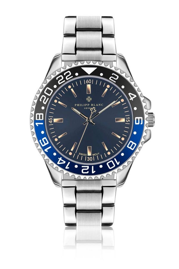 Philipp Blanc Glarus Link (Plata / Azul)