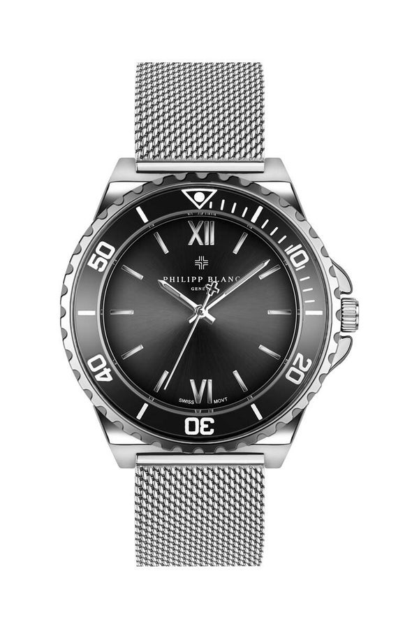 Philipp Blanc Baden Silver Mesh (Ref. PB9-B010S)