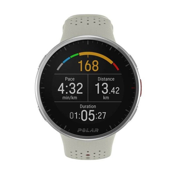 Reloj Polar deportivo PACER PRO (Blanco)