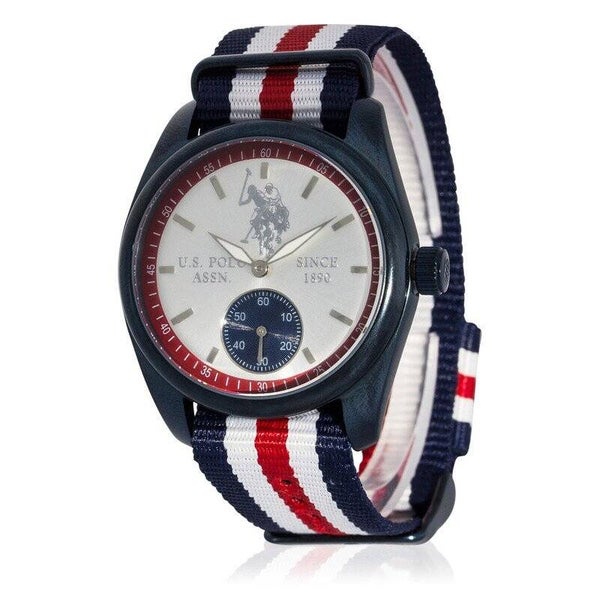 Reloj U.S. Polo Assn. en Tela Azul