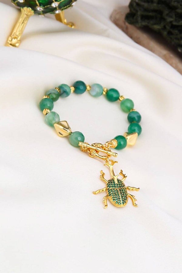 Pulsera - Ágatas y circones