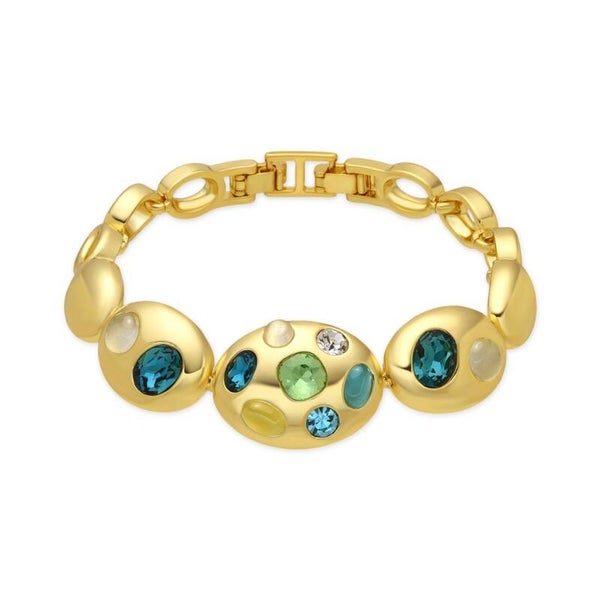 Pulsera Alik con acabado en oro de 18k-Mujer