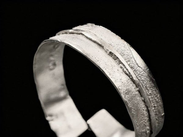 Pulsera Vena de plata
