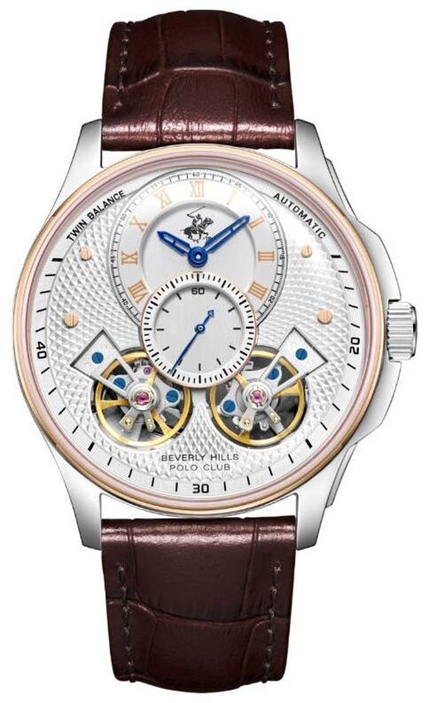 Reloj automático Beverly Hills Polo Club "Twin Balance"