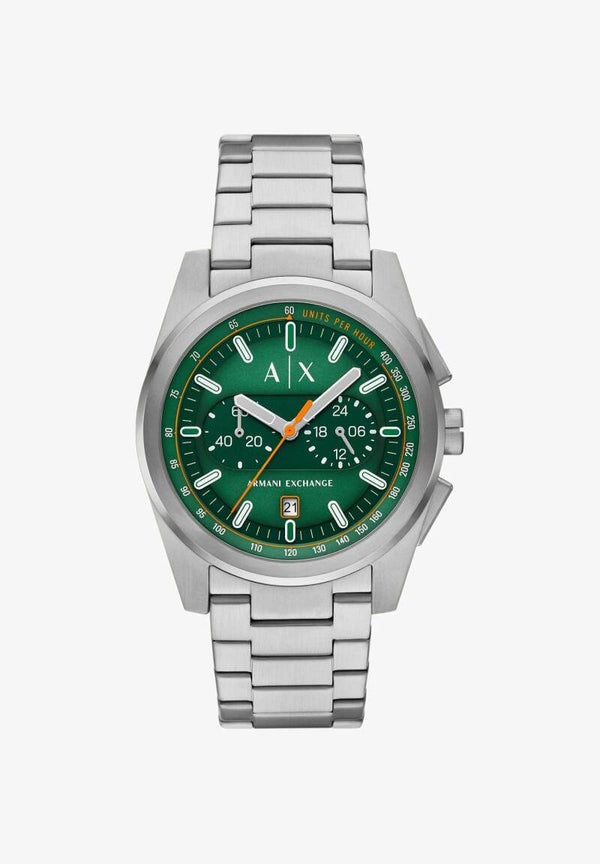 Reloj Armani Exchange Traditional Parker Silver