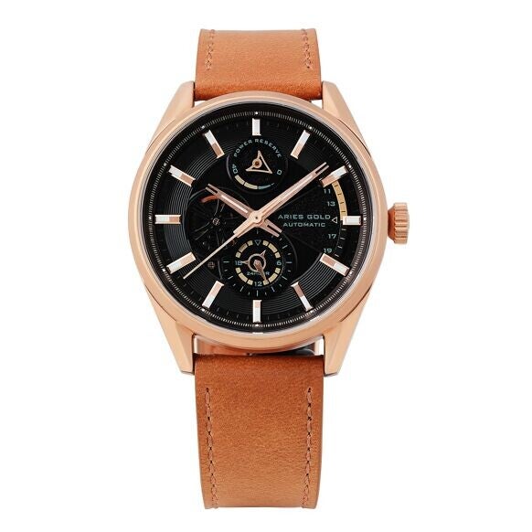 Aries Gold  G 9021 RG-BK - Reloj automático para hombre