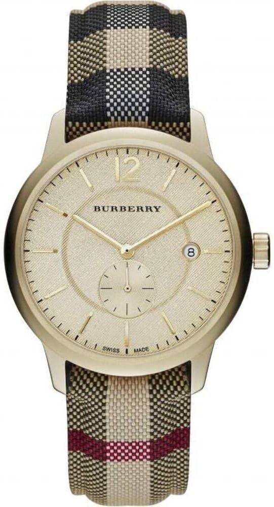 Burberry BU10001 The Classic Horseferry Gold Reloj de Caballero