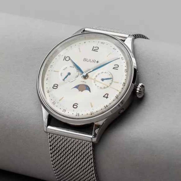 Reloj Tungl Cream - fabricado en Suiza