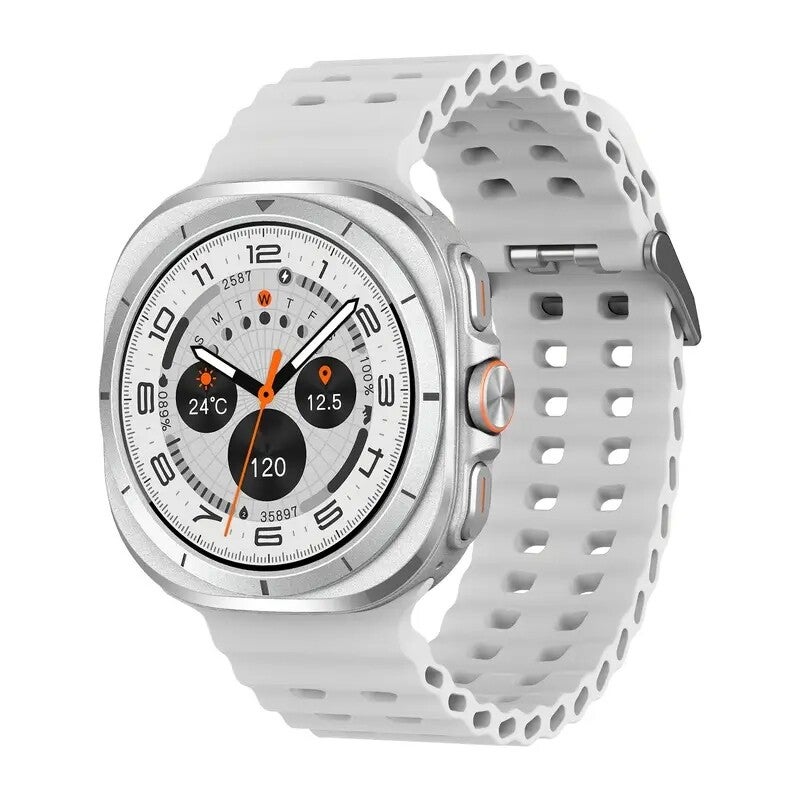 Reloj Inteligente Cm Pantalla Táctil Completa Blanco