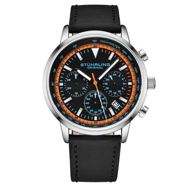 Reloj Monaco cronógrafo con taquímetro de cuarzo de 44 mm