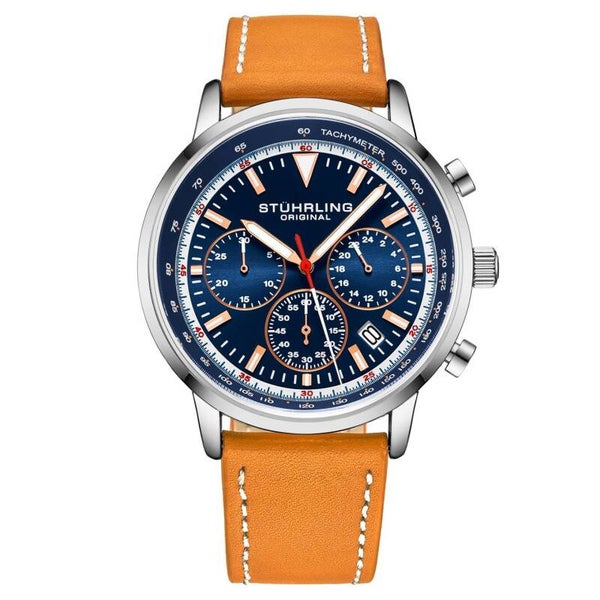 Reloj Monaco cronógrafo con taquímetro de cuarzo de 44 mm