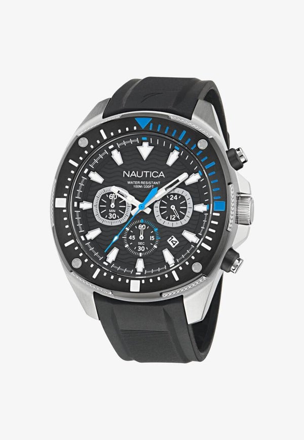 Reloj Nautica NCT BLUESAIL Cronógrafo Hombre – Negro