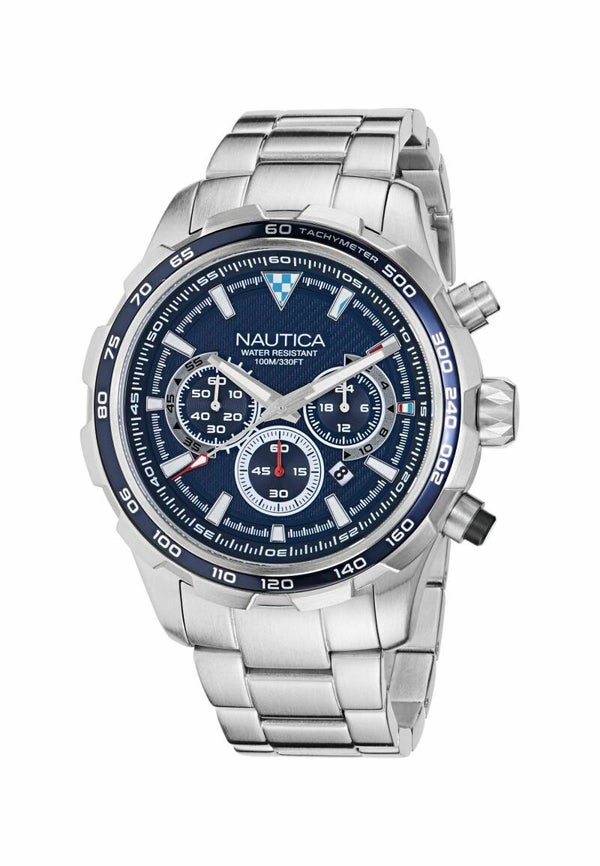 Reloj Nautica NST Cronógrafo Hombre – Azul 100 ATM