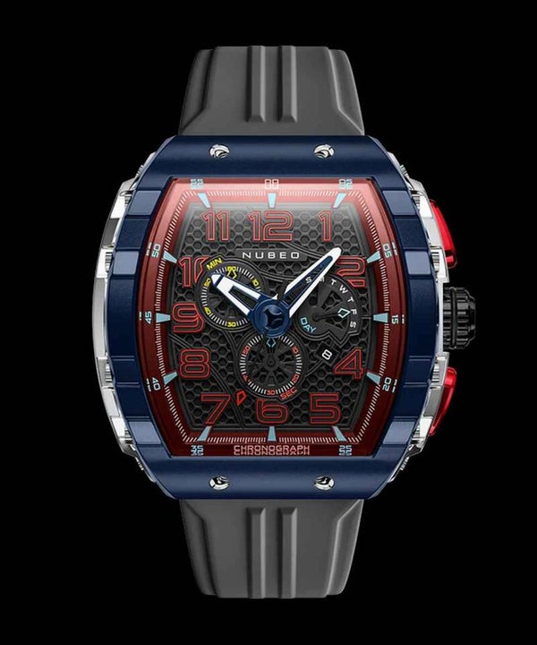 RELOJ CRONÓGRAFO RETRÓGRADO DE MAGALLANES - NB-6088-GRIS