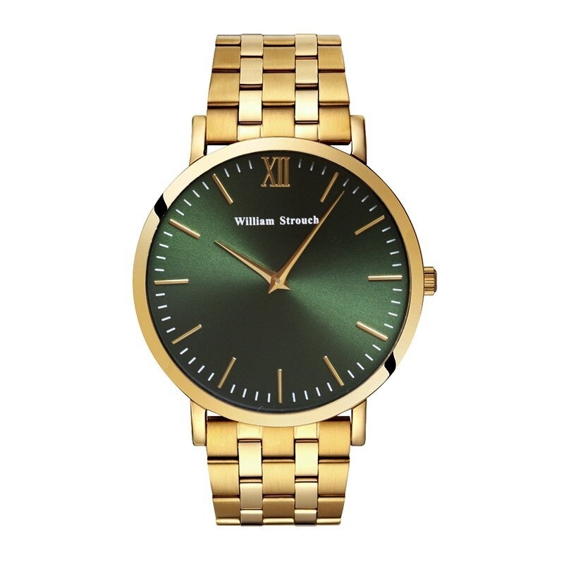 Reloj dorado y verde de Daniel Wellington
