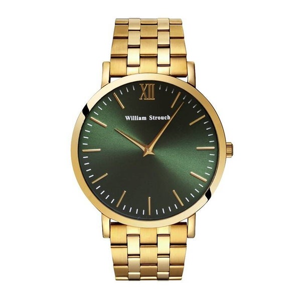 Reloj dorado y verde de Daniel Wellington