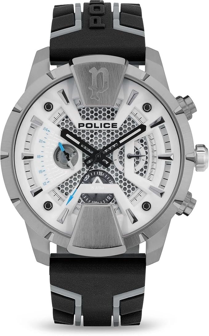 Police Huntley Collection Reloj multifunción para hombre (modelo: PEWJQ2203702)