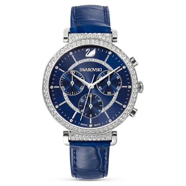 Swarovski 5580342 Passage Chrono Reloj azul para mujer