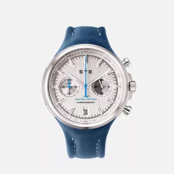 RELOJ MOT1ON Chronograph [Silver edition] - SYE azul