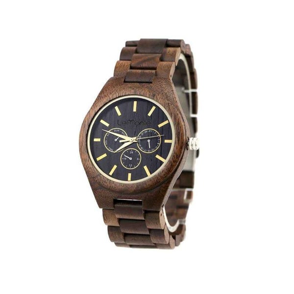 🌲 Reloj de Madera Vancouver Walnut 🌲