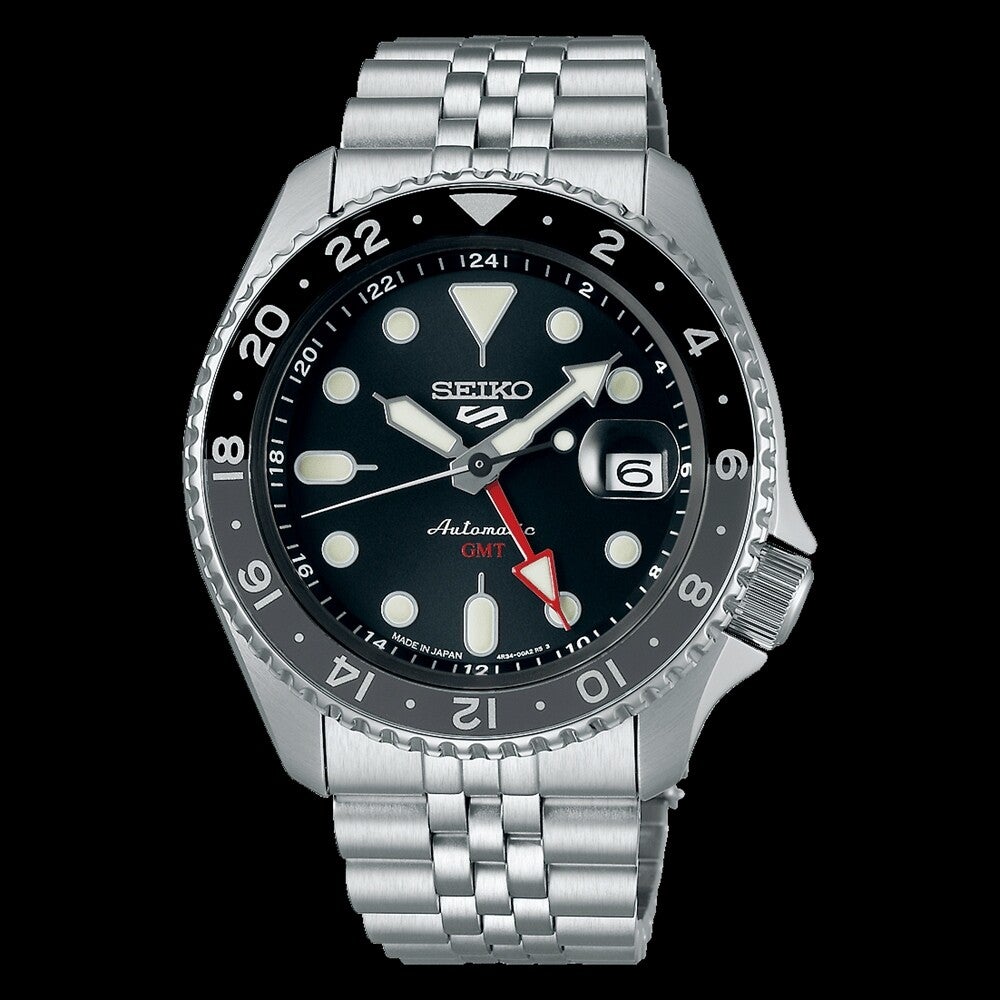 Reloj SEIKO 5 Sport GMT Negro SSK001K1