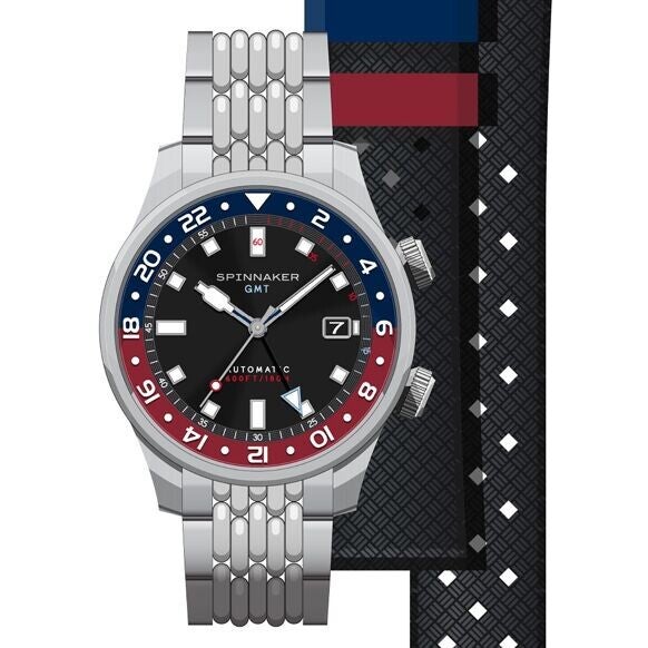 SPINNAKER - Bradner GMT- SP-5121-55 - Reloj para hombre