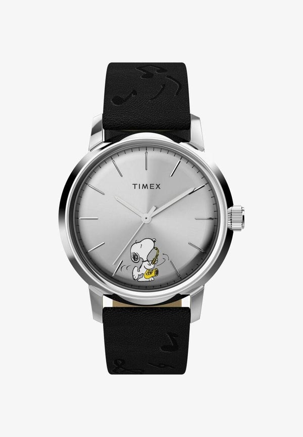 Timex Marlin® Automatic x Peanuts Saxophonist – El ritmo del tiempo