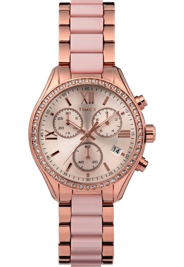 Timex Classic Chronograph Crystal para mujer