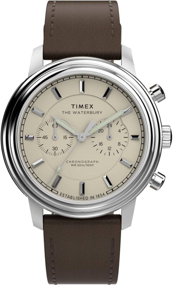 Timex Waterbury Metropolitan Chronograph 41mm – Hombre
