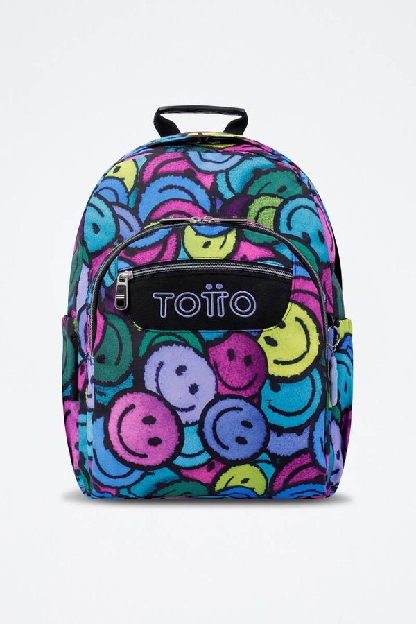 TOTTO Mochila Acuareles - Azul