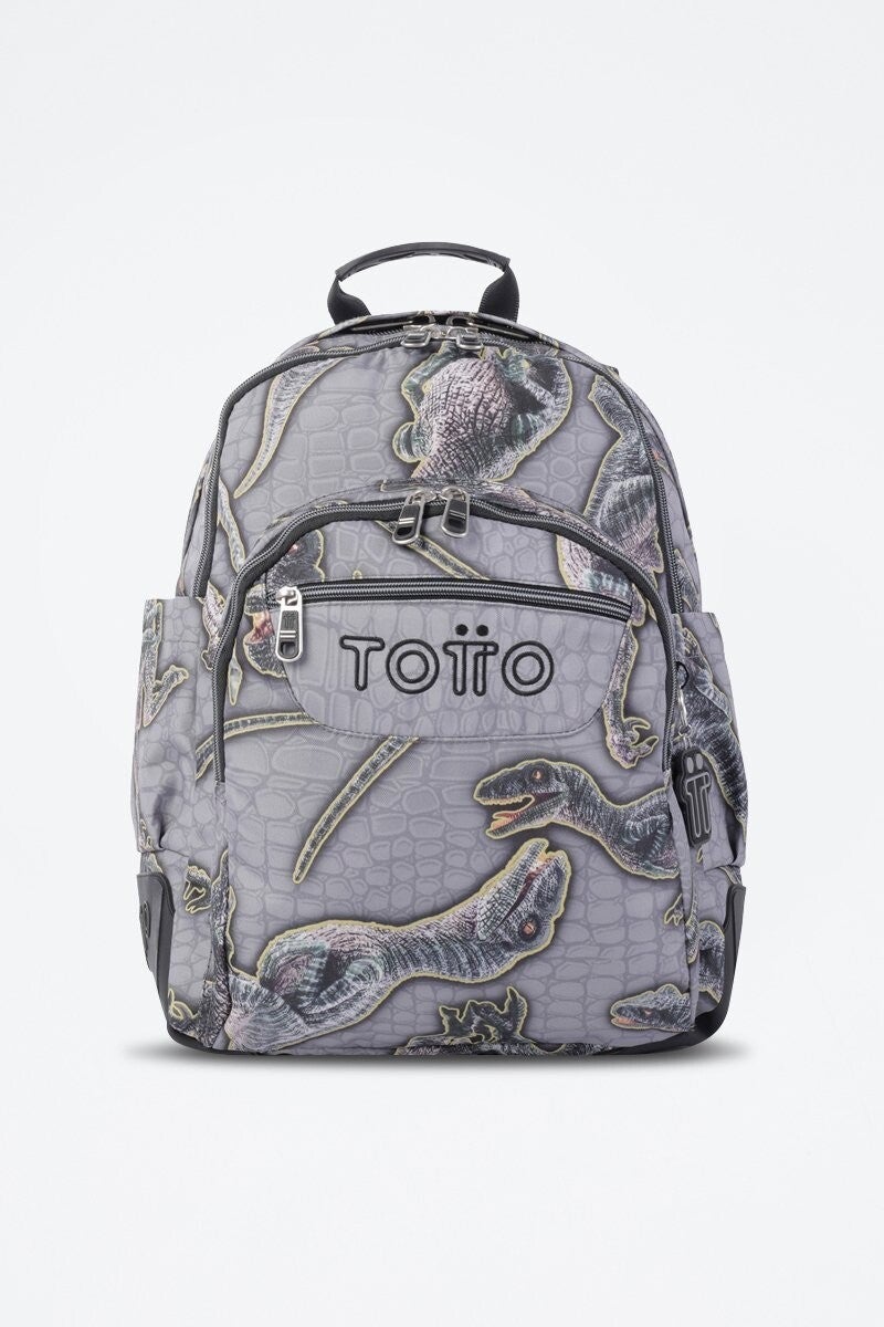 TOTTO - Mochila Crayoles Dino