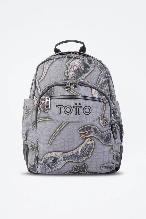 TOTTO - Mochila Crayoles Dino